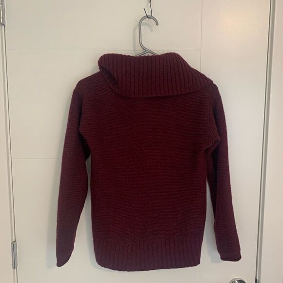 ARITZIA TNA Telluride 100% Wool Zipup Sweater - Picture 3 of 5